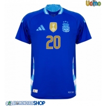 Maglie da calcio Argentina Alexis Mac Allister #20 Seconda Maglia Copa America 2024 Manica Corta